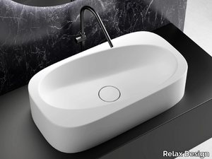 META SINK - Countertop single Luxolid® washbasin _ Relax Design