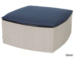 DUVET - Batyline® garden pouf _ Rever