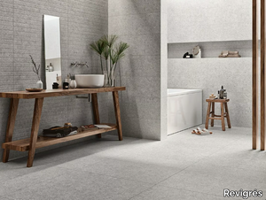 ELEMENTS - Ceramic wall tiles with concrete effect _ Revigrés