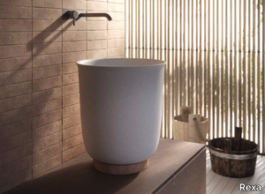 HAMMAM - Countertop Corian® washbasin _ Rexa