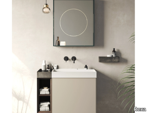 COMPACT LIVING - SET 2 - Wall-mounted vanity unit _ Rexa