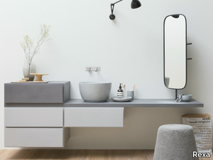 ESPERANTO - Wall-mounted vanity unit _ Rexa