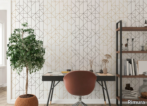 PATTERN - Geometric panoramic wallpaper _ Rimura