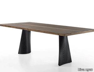 SIMPLE SWING - Wooden dining table _ Riva 1920