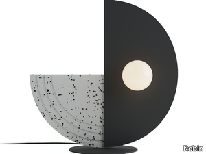 REGINA SIDE - Iron and recycled plastic table lamp _ Robin