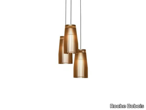 TURBINE - Oak pendant lamp _ Roche Bobois