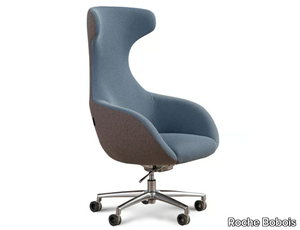 CEO - Height-adjustable swivel fabric executive chair _ Roche Bobois