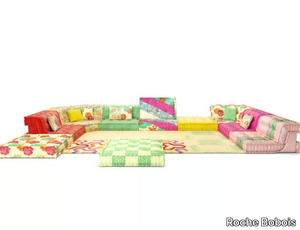 MAH JONG - ASA KENZO TAKADA - Corner sectional fabric sofa _ Roche Bobois