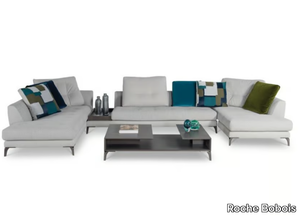 OCTOVA - Corner fabric sofa with chaise longue _ Roche Bobois