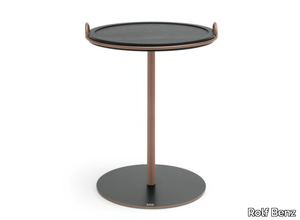 ROLF BENZ 922 - Round solid wood high side table _ Rolf Benz