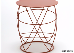 ROLF BENZ 942 - Round metal coffee table _ Rolf Benz