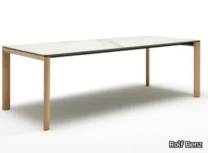 ROLF BENZ 957 - Rectangular ceramic table _ Rolf Benz