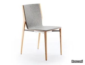 TENDO - Upholstered stackable fabric chair _ Rosconi