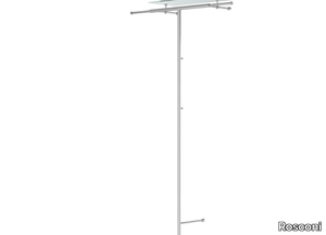 LUNA - Wall-mounted stainless steel coat rack _ Rosconi