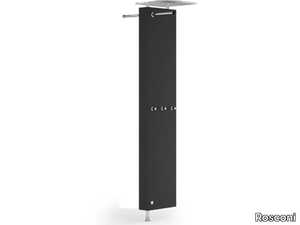 MONOLITH - Wall-mounted glass and steel coat rack _ Rosconi