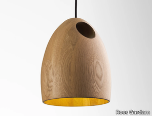 OAK - Wooden pendant lamp _ Ross Gardam