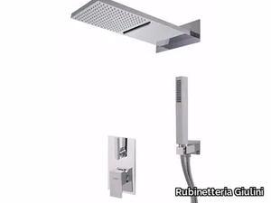 PABLOLUX - F9813-3KS2 - Single handle shower mixer with overhead shower _ Rubinetteria Giulini