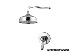 PRAGAMIX - PRAGAMIX CRYSTAL - F7515WB - 2 hole shower set with overhead shower _ Rubinetteria Giulini