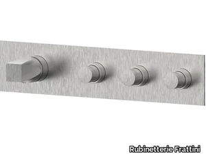 ALINE 49000V3 - Hydroprogressive 4 hole stainless steel shower mixer _ Rubinetterie Frattini