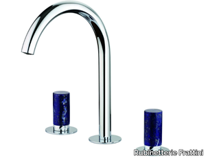 PEPE M STYLE 12068BL - Countertop washbasin mixer with individual rosettes _ Rubinetterie Frattini