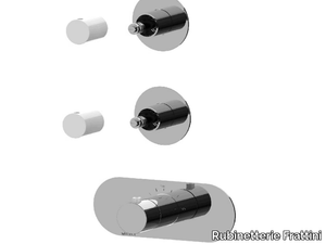 TOLOMEO 83730S - Recessed single handle thermostatic shower mixer _ Rubinetterie Frattini