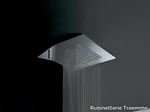 ORIGAMI - Ceiling mounted stainless steel overhead shower _ Rubinetterie Treemme