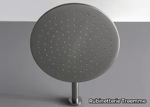 3.6 - Wall-mounted round stainless steel overhead shower _ Rubinetterie Treemme