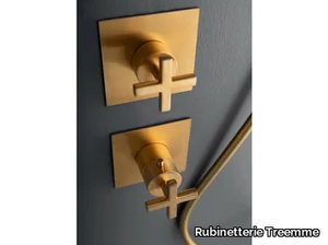 LINE - Thermostatic brass shower mixer _ Rubinetterie Treemme