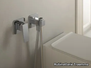 PA36 - Brass toilet-jet handspray with mixer tap _ Rubinetterie Treemme