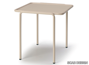 DRESS_CODE - Rectangular painted metal garden side table _ SCAB DESIGN