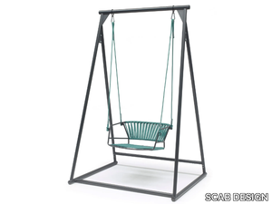 LISA SWING - Freestanding nautical rope garden hanging chair _ SCAB DESIGN