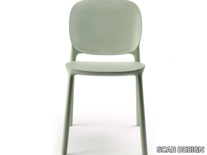 HUG - Stackable polypropylene chair _ SCAB DESIGN