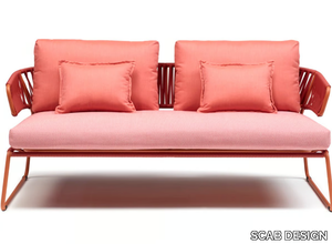 LISA SOFA CLUB - 2 seater Sunbrella® and PVC garden sofa _ SCAB DESIGN