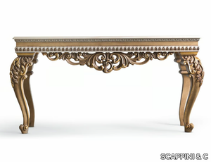 TIMELESS 2630-M - Rectangular wooden console table _ SCAPPINI & C