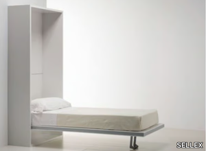 LA LITERAL - Pull-down wooden single bed _ SELLEX