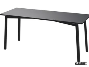 FAST - Rectangular steel table _ SELLEX