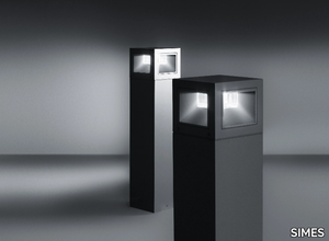 CUBIKS - LED extruded aluminium bollard light for Public Areas _ SIMES