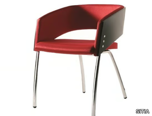 MAJOR - Upholstered chair with armrests _ SITIA