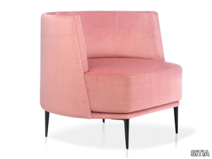 PERGY - Fabric armchair _ SITIA