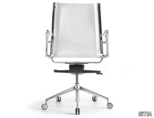 HAVANA - Height-adjustable fabric office chair with castors _ SITIA