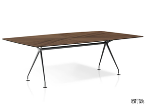DAPPER - Rectangular walnut table _ SITIA