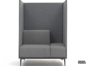 FELICITY - Fabric armchair high-back _ SITIA