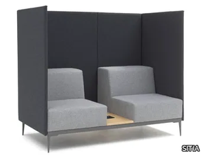 FELICITY - High-back fabric sofa _ SITIA