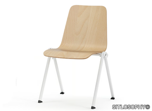 LAGOM - Stackable wooden training chair _ SITLOSOPHY®