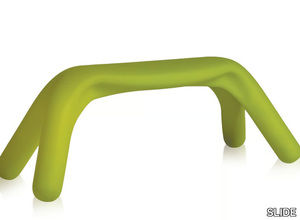 ATLAS - Stackable polyethylene garden bench _ SLIDE