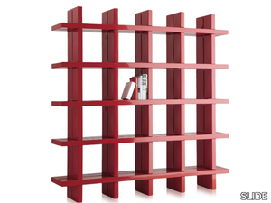 MY BOOK - Open polyethylene bookcase _ SLIDE