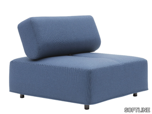 CABALA - Sectional fabric sofa with removable cover _ SOFTLINE