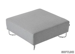 LOTUS - Fabric footstool _ SOFTLINE