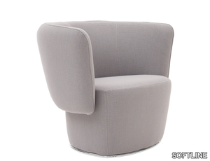 VENICE - Armchair with removable cover _ SOFTLINE