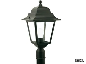 QUADRATA 401 - Lantern die cast aluminium garden lamp post _ SOVIL